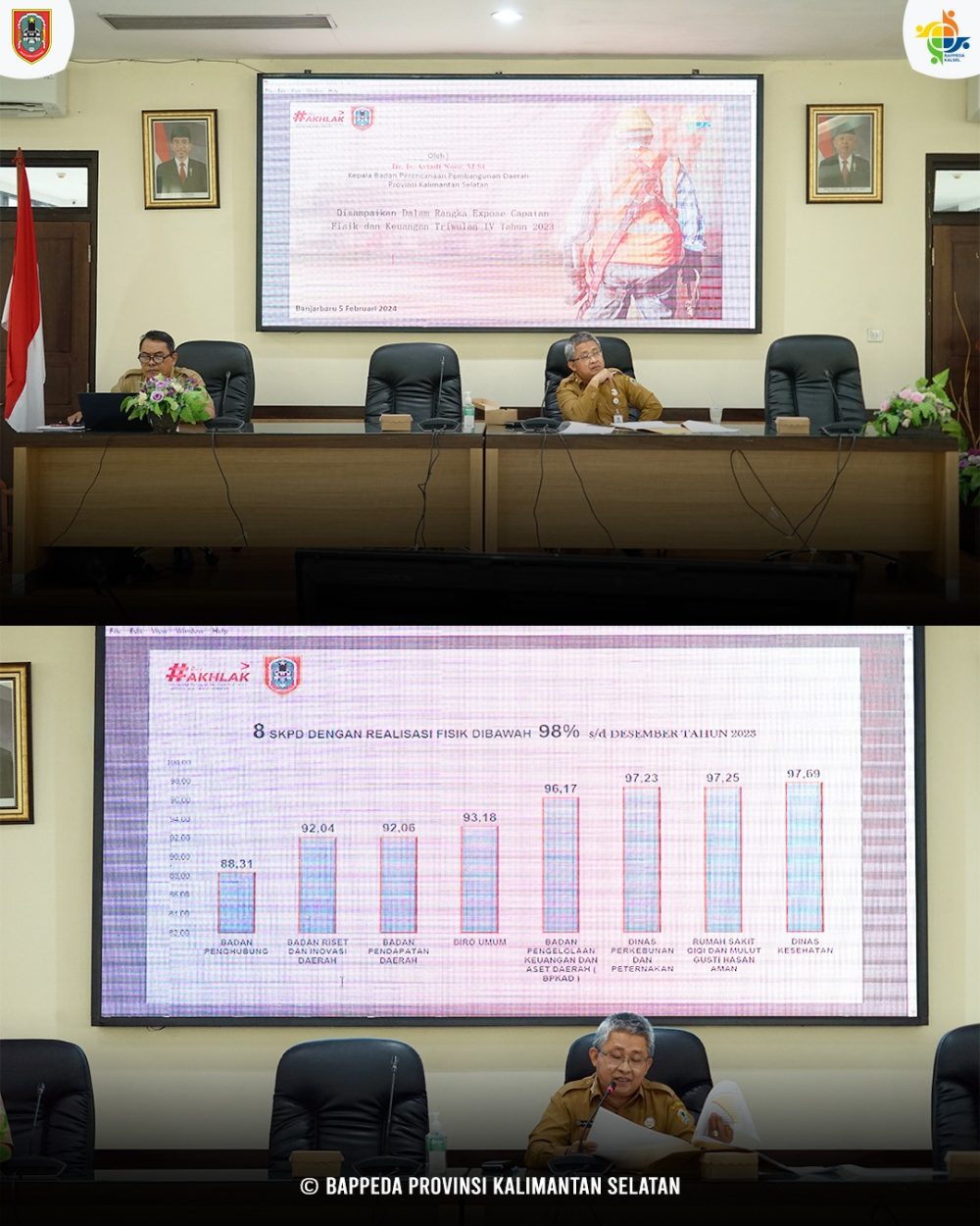 Progres Realisasi Fisik Dan Keuangan Triwulan IV Tahun 2023 Dan